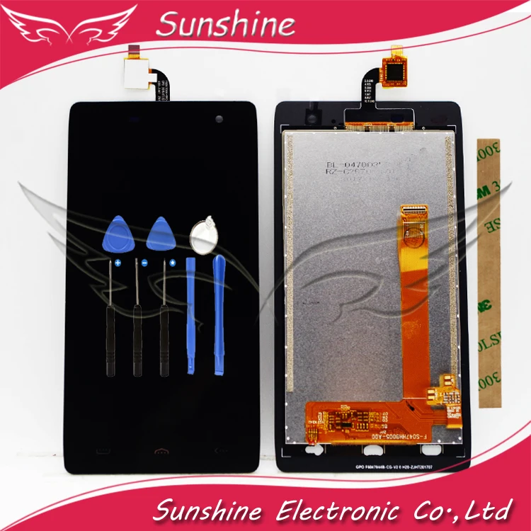 

LCD Display For Homtom HT20 LCD Display Screen with Touch Digitizer Panel Assembly