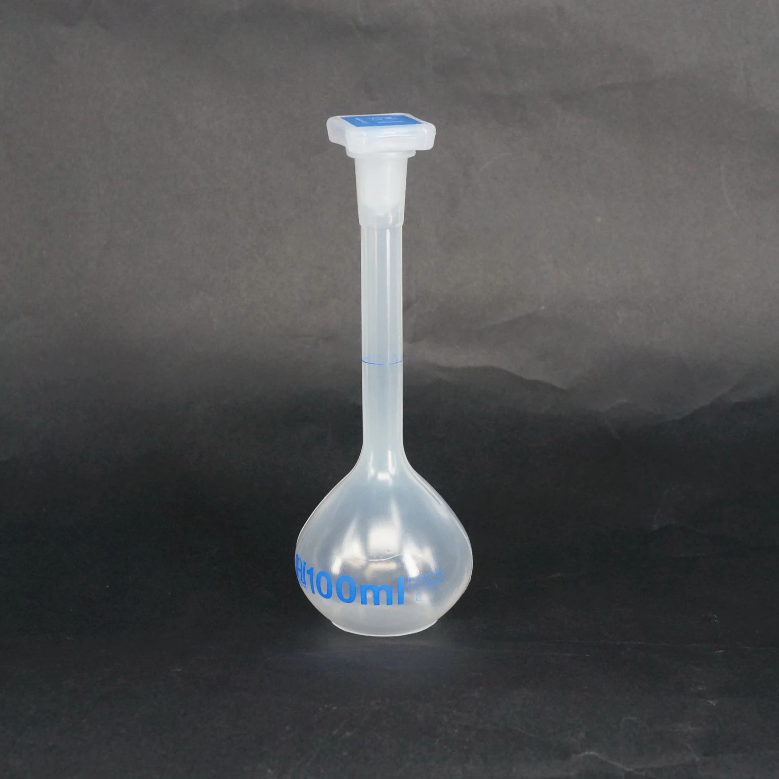 100ml Labrotary Plastic Polypropylene PP Liquid Volumetric Flask with