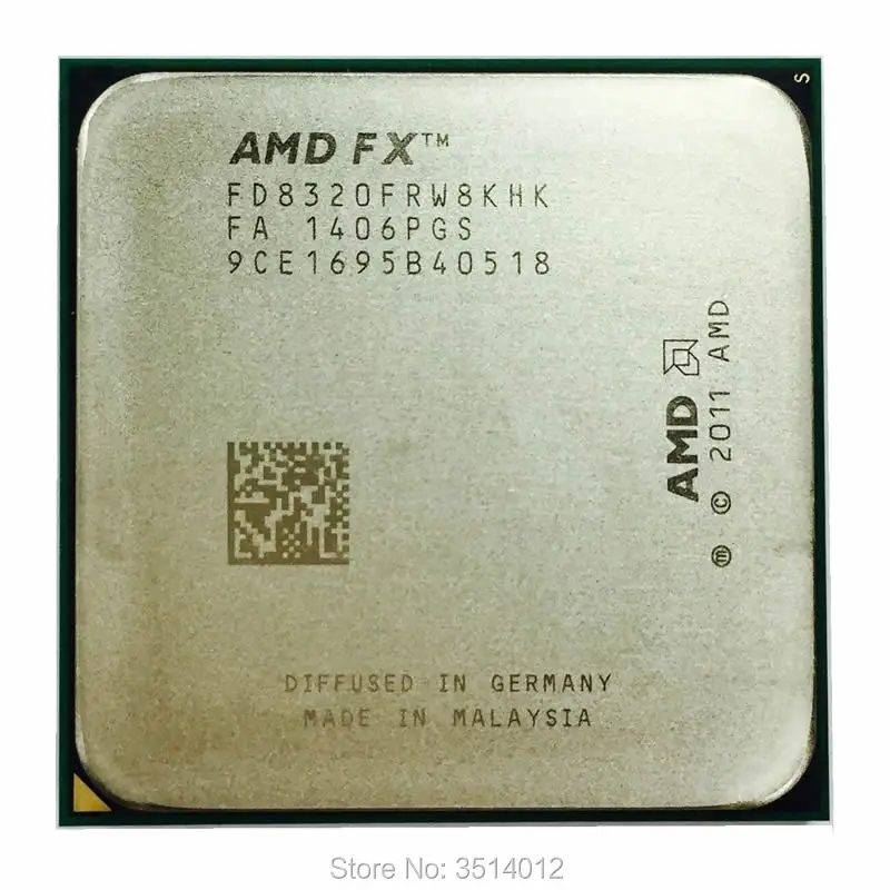 Процессор AMD FX-Series FX-8320 FX 8320 3,5 ГГц, Восьмиядерный процессор FD8320FRW8KHK Socket AM3