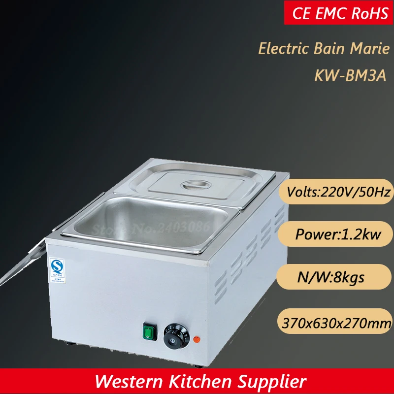 

Commercial counter top buffet food display warmer stainless steel electric bain marie with 2 pan