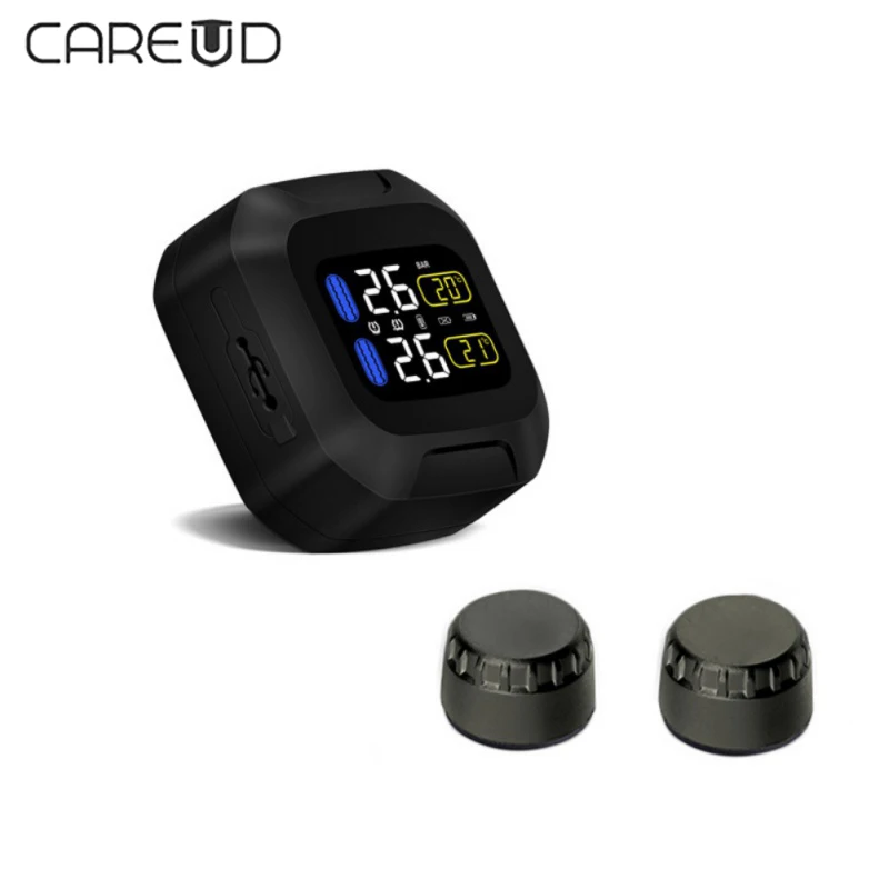 

Waterproof Lightning-proof General Wireless TPMS Motorcycle Tire Pressure Monitoring System For Two-wheeled Motorcycle Motorb