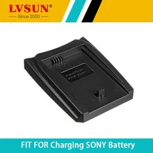 LVSUN NP-FW50 NP FW50 Battery Adapter Case Plate for Sony Alpha a33 a35 a37 a55 SLT-A33 SLT-A35 SLT-A37 Batteries Charger