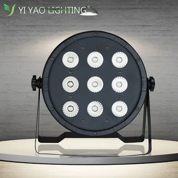 

RGBW 9LED Par lights dmx512 Projector stage light Sound dj