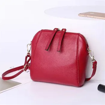 

Women Genuine Leather Bag Messenger Bag Handbag Women Famous Brand Designer Female Handbag Shoulder Bag bolsa feminina 2019