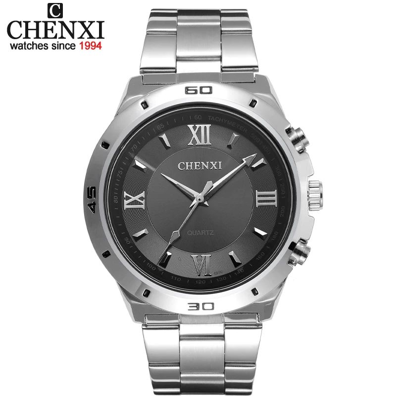 Горячая Распродажа стильные три вида цветов на выбор CHENXI CX-027C мужские часы из