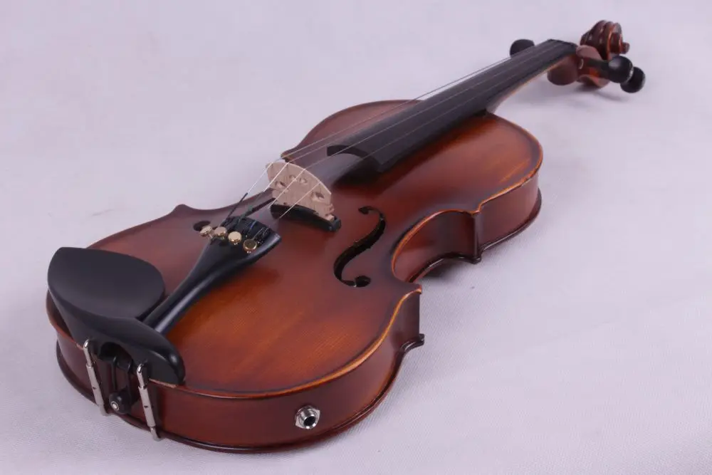 4/4 Electric Acoustic Violin Maple & Spruce wood Powerful Sound Fiddle Violino Hand Made Yinfente | Спорт и развлечения