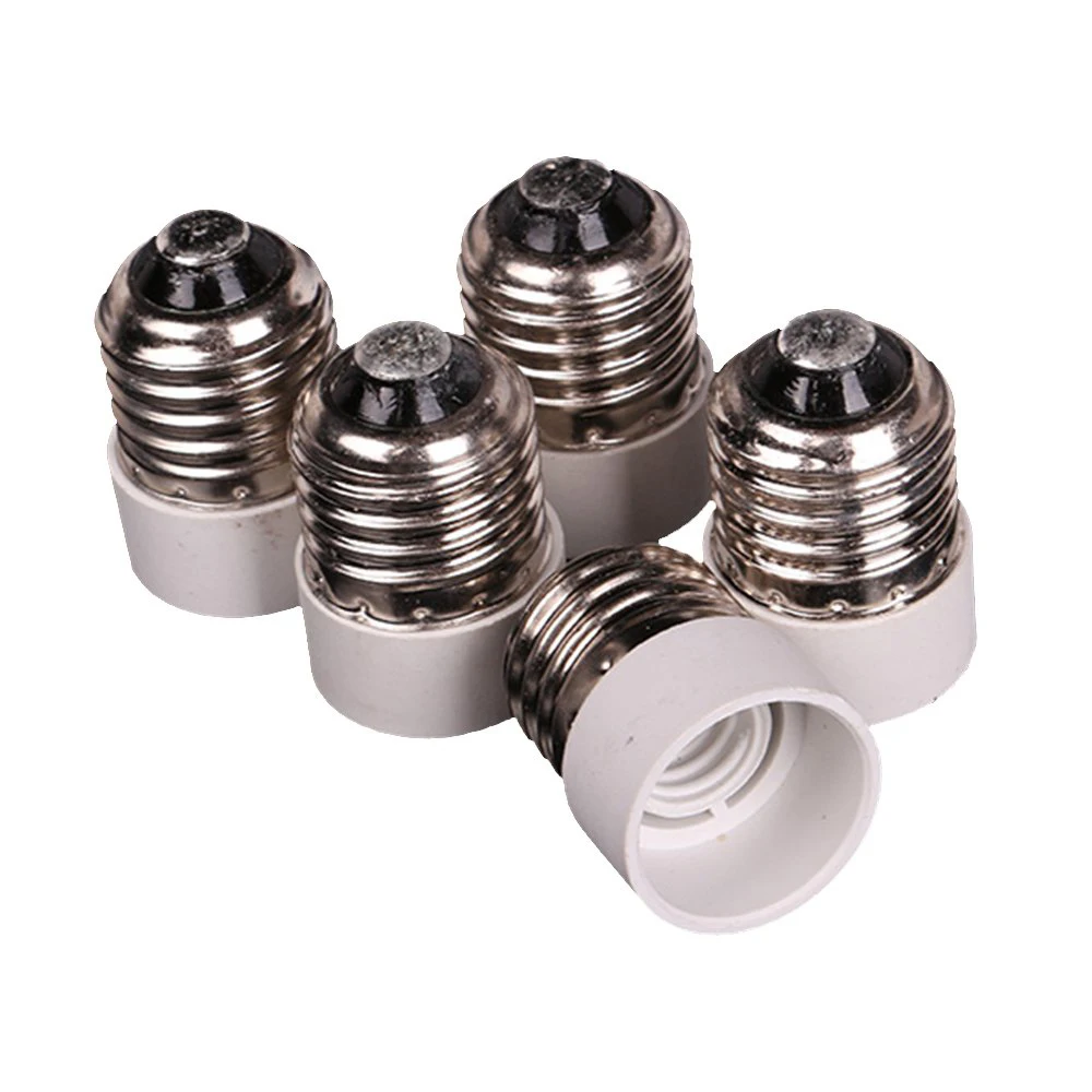 5 Pack E27 to E14 Lamp Light Socket Converter Convertor Bulb Extend