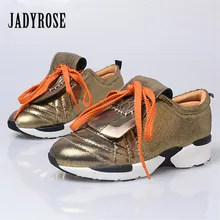 Jady/Модная женская обувь для путешествий на плоской подошве; женские повседневные лоферы на толстой подошве со шнуровкой; женская обувь на плоской подошве; tenis feminino