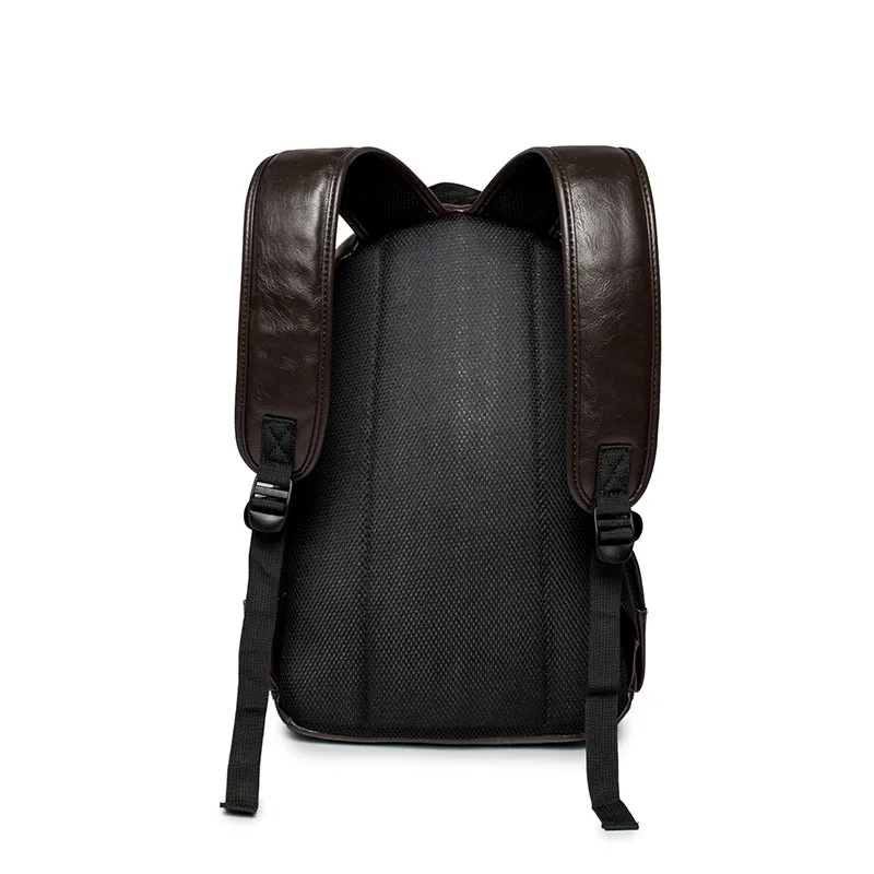 Бренд элегантный дизайн кожаный школьный рюкзак сумка для колледжа простой дизайн мужские повседневные рюкзаки mochila мужские новые