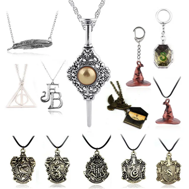 

Fantastic Beasts The Crimes of Grindelwald Necklace Blood League Ware pendant Owl Envelope Necklaces men jewelry