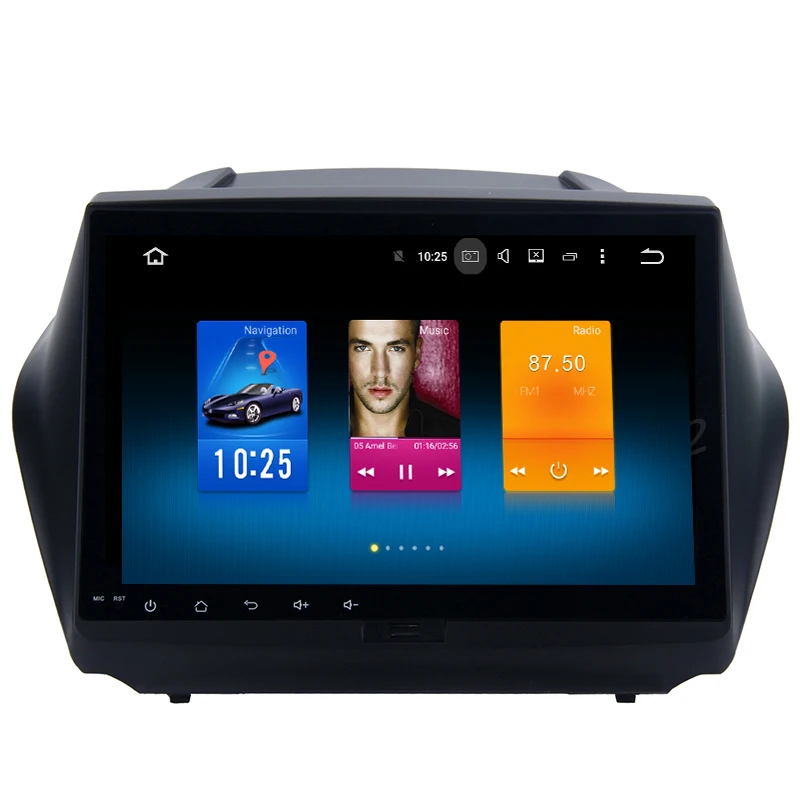 Cheap Android 8.0 car radio gps for hyundai IX35 Tucson 2009-2015 with Octa core PX5 4G RAM 32G ROM wifi 4g usb 1