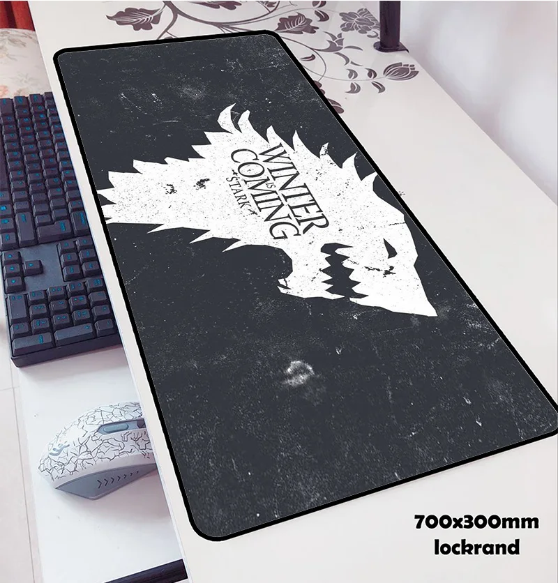 Game of Thrones mouse pads 70x30cm pad to mouse notbook computer mousepad gaming mousepad gamer to