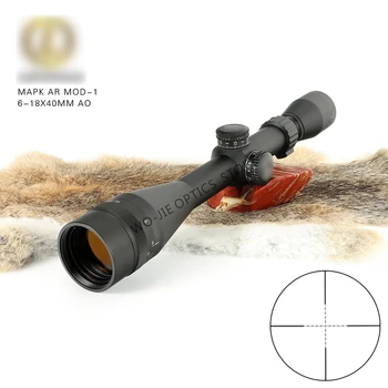 online Mira Telescópica De Rifle óptico, 6-18x40, Tático, Para Caça, Rifle, Mira Telescópica, Longo Alcance, Airsoft, Mira Telescópica