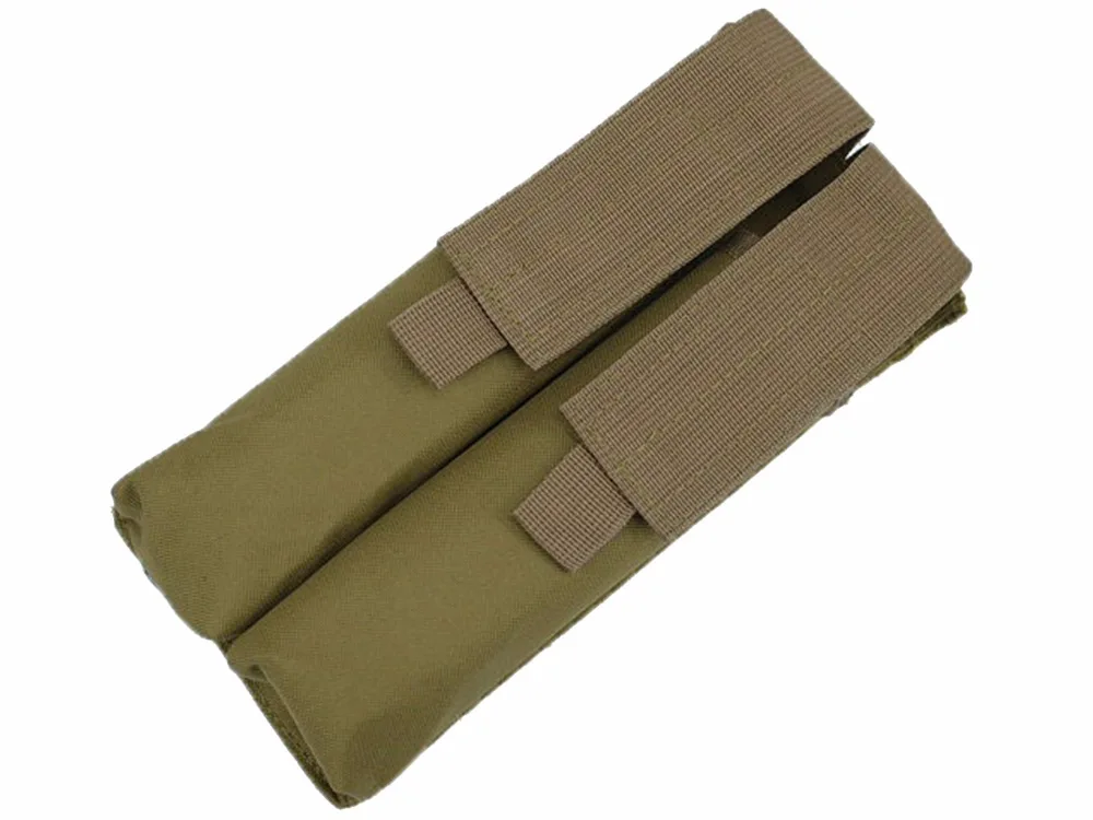 

Tactical Double Magazine P90 Pouch Holder Molle AEG Hunting Airsoft Paintball Tan