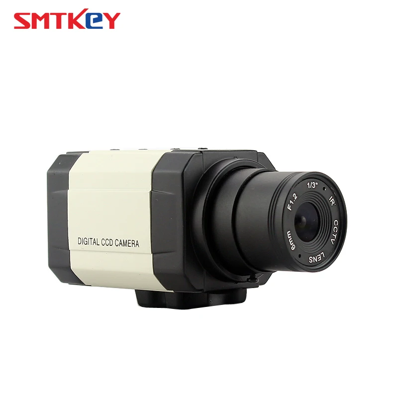 Камера видеонаблюдения SMTKEY 700TVL аналоговая CCD камера для дома цветная|camera indoor|security
