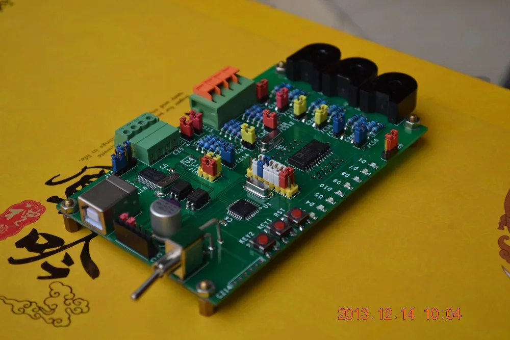 ADE7758 / ADE7752 phase energy meter voltage and current 485 ...