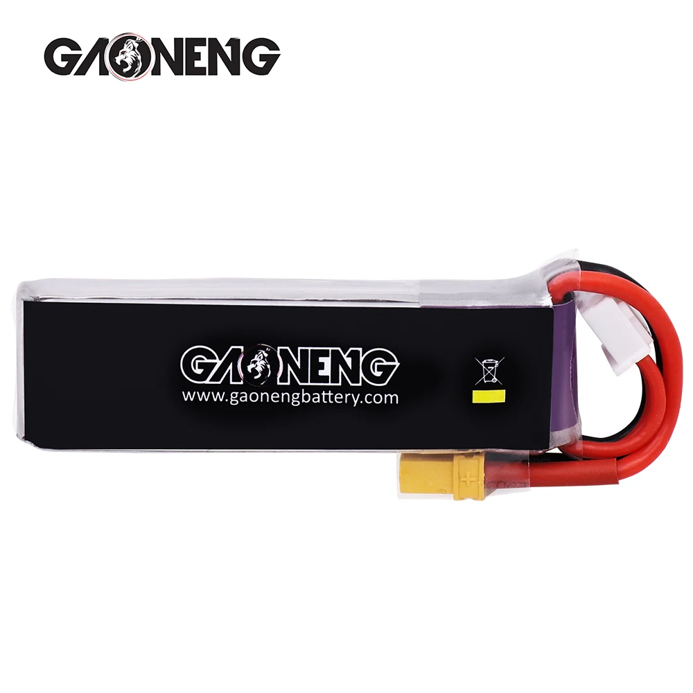 5 шт. Lipo аккумулятор Gaoneng GNB HV 650mAh 60C 1s 2s 3s 4S HV с разъемом PH2.0 XT30 для Emax Tinyhawk Kingkong LDARC TINY