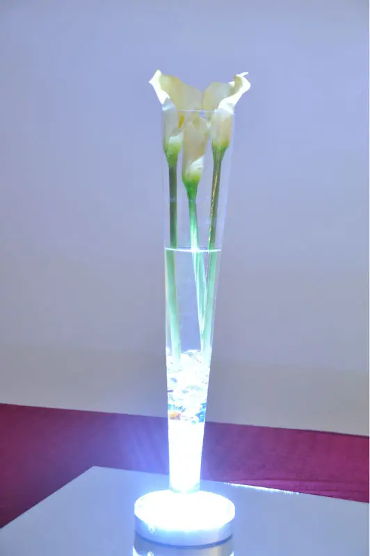 (60pcs/lot)Centerpiece Lighting ! 3AA Battery Operated 31 WHITE LED