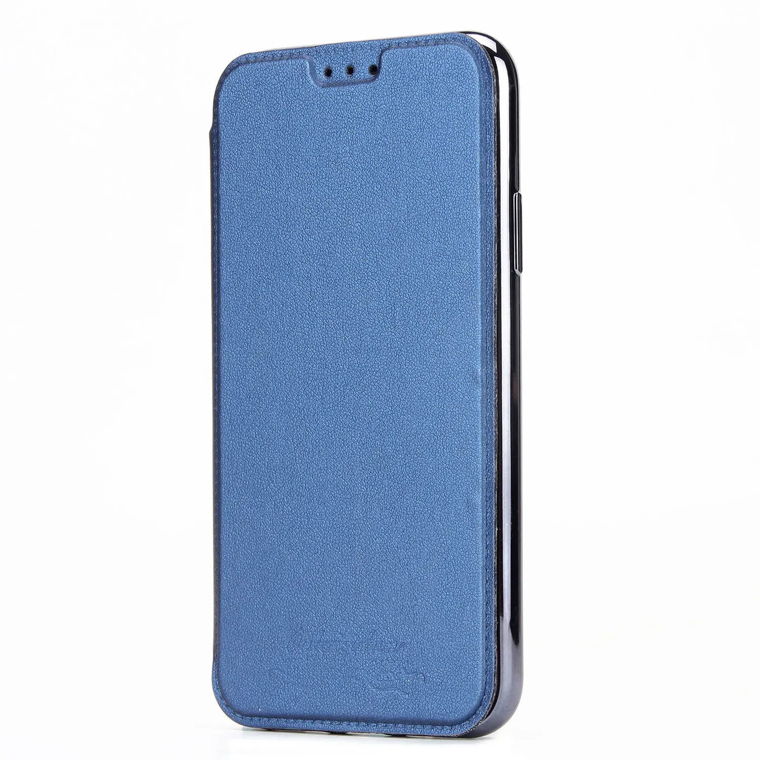 Luxury Brand For IPhone 7 Case Plating Edge Flip Case For Iphone X 6 6s 8 Plus XS Max Xr Cover Bussiness Leather Phone Cover