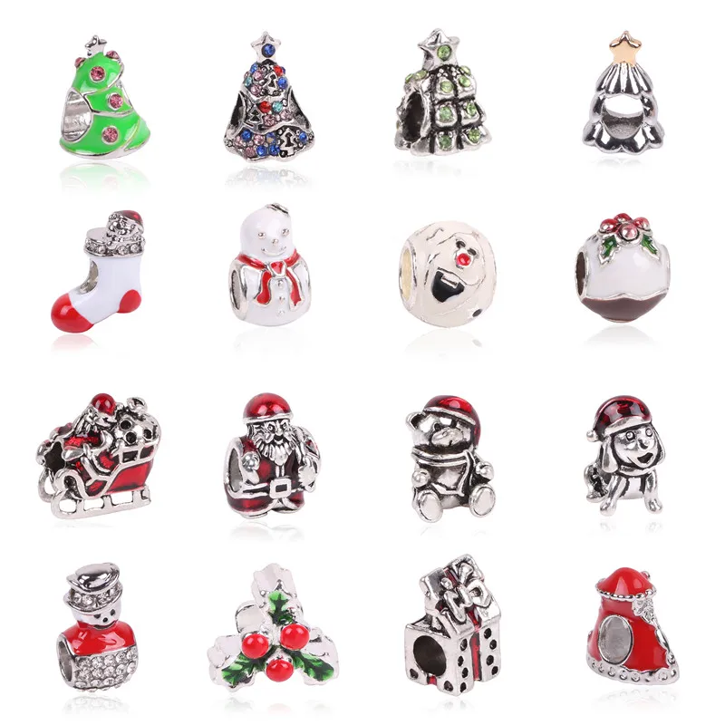Attractive Christmas Charms For Jewelry Making #1: 2018-Silver-Color-Enamel-Santa-Christmas-Gift-Box-Charms-European-Bead-Fit-Pandora-Bracelet-DIY-Jewelry.jpg Attractive Christmas Charms For Jewelry Making #1: 2018-Silver-Color-Enamel-Santa-Christmas-Gift-Box-Charms-European-Bead-Fit-Pandora-Bracelet-DIY-Jewelry.jpg