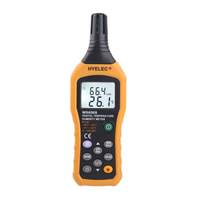 

Wireless Digital Temperature Humidity Meter Hygrometer Thermometer MS6508