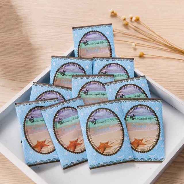 5 pz/set Nuovo Naturale di Fiori Bustina con Blocco Gancio Deumidificata Auto A 5 pz/set Nuovo Naturale di Fiori Bustina con Blocco Gancio Deumidificata Auto A