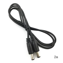DC разъем питания 5,5x2,1 мм Штекер 5,5x2,1 мм штекер CCTV адаптер Соединительный кабель J6PD