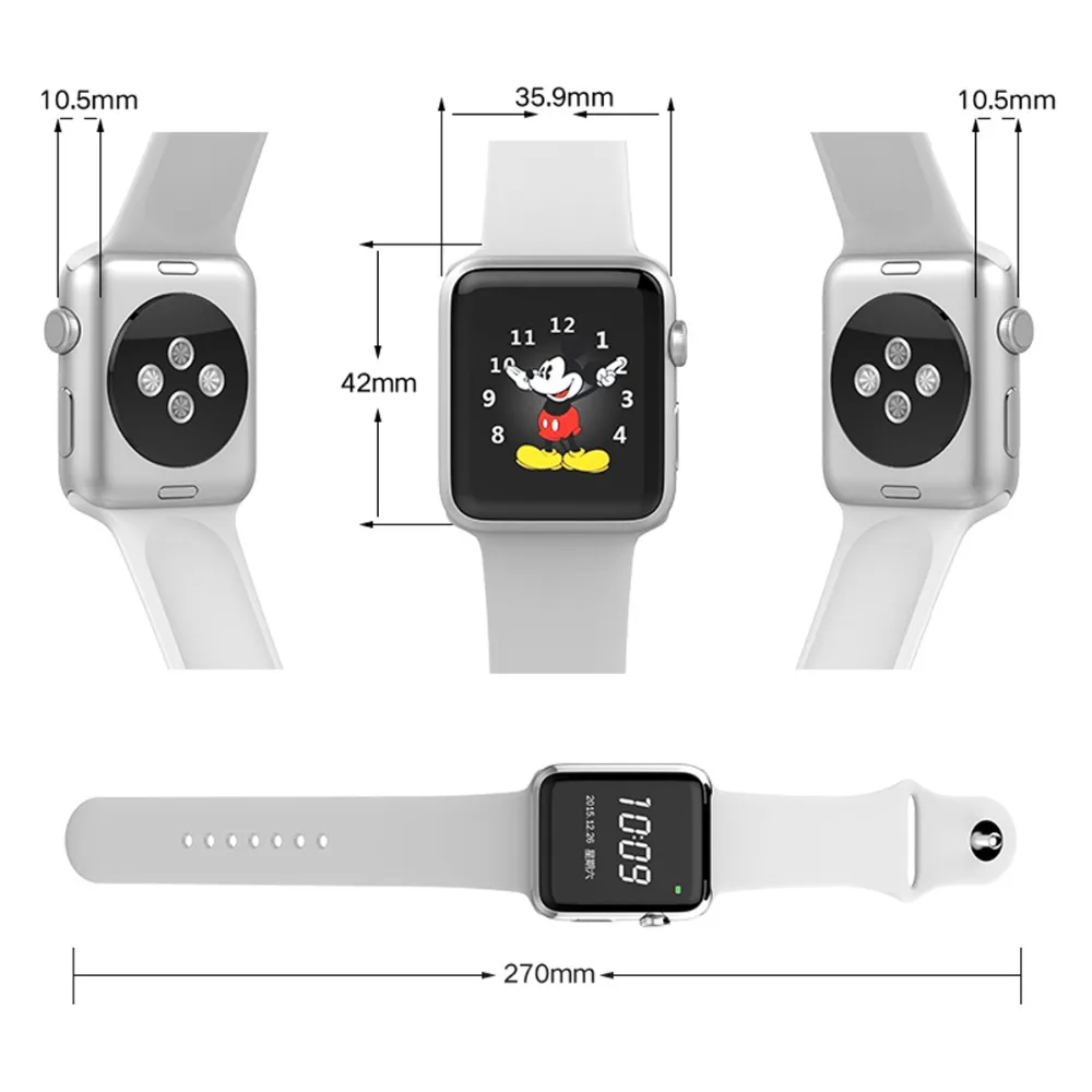 Рождественский подарок умные часы серии 3 Smartwatch Android Apple IOS iPhone Спорт пульсометр W53