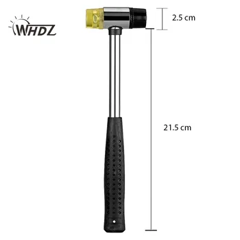 

WHDZ Tools high quality Multi-purpose 24cm Double Face Mallet Tool Rubber Hammer Household Hand Tools Hammers