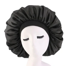 Большой размеры красота салонный берет высокое качество супер Jumbo сна кепки для женщин лечение волос защитить волосы от Frizzing