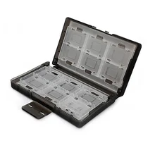 Прозрачный жесткий ABS игровой карты Micro SD карты чехол для хранения коробка протектор держатель Органайзер для nintendo Switch