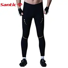 Santic Мужские штаны с подкладкой для велоспорта, гоночная посадка, Coolmax 4D Pad, ударопрочный, высокое качество, весна, лето, осень, анти-пиллинг, велосипедная одежда