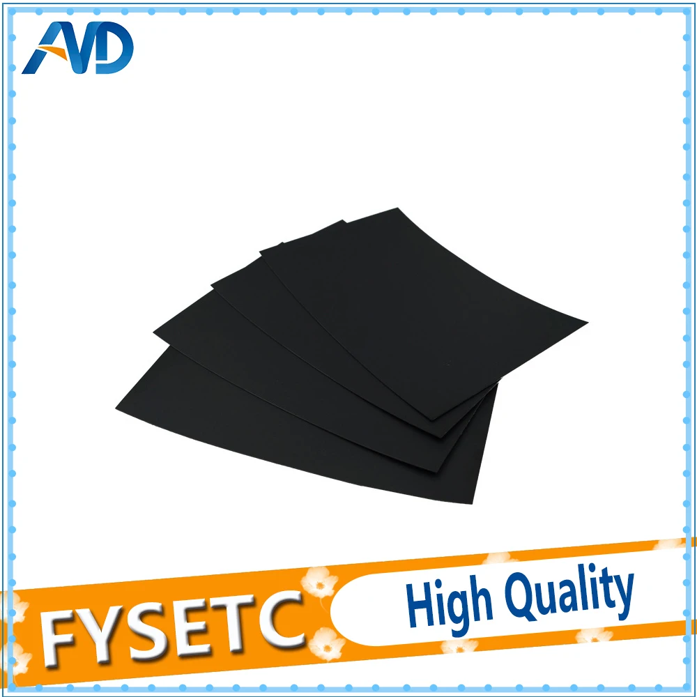 

1x232*154mm Black Painter Heated Bed Tape Print Sticker Frosted Heated Bed Build Plate Tape For Creator Pro /Dreamer