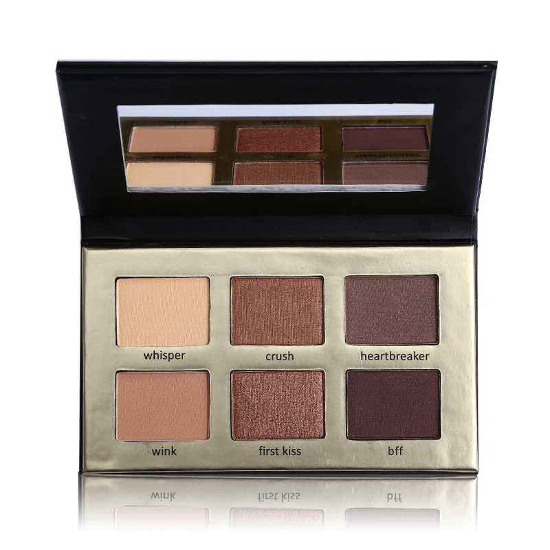 6 Color Cocosh She Brand Cosmetics Matt(e) Eye Shadow Palette Nude ...