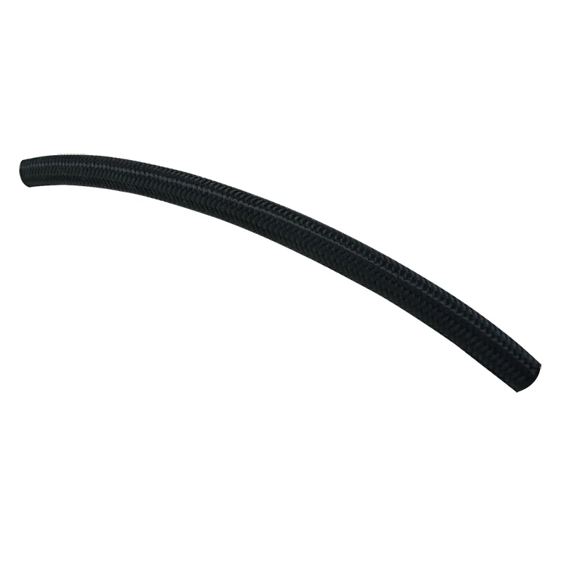 Black Braided Fuel/Oil/Gas Line Hose One Feet 0.3M VR-10 AN -10AN AN10 VR7314-1