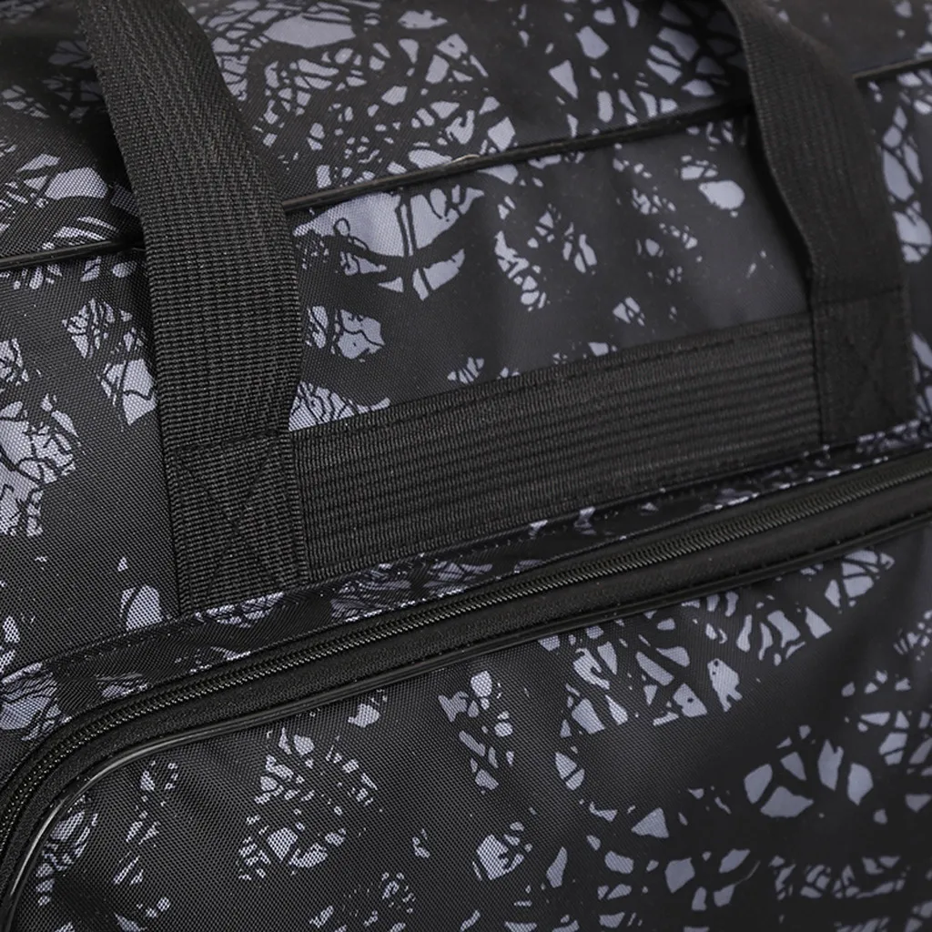 Модная женская нейлоновая сумка на молнии контрастного цвета на плечо сумка для путешествий сумка для покупок контрастные нейлоновые