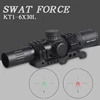 SWAT fuerza 1-6X24 IR alivio caza Riflescope táctico vista óptica iluminado R & G Rifle 30-06 308 AR15 ► Foto 1/6