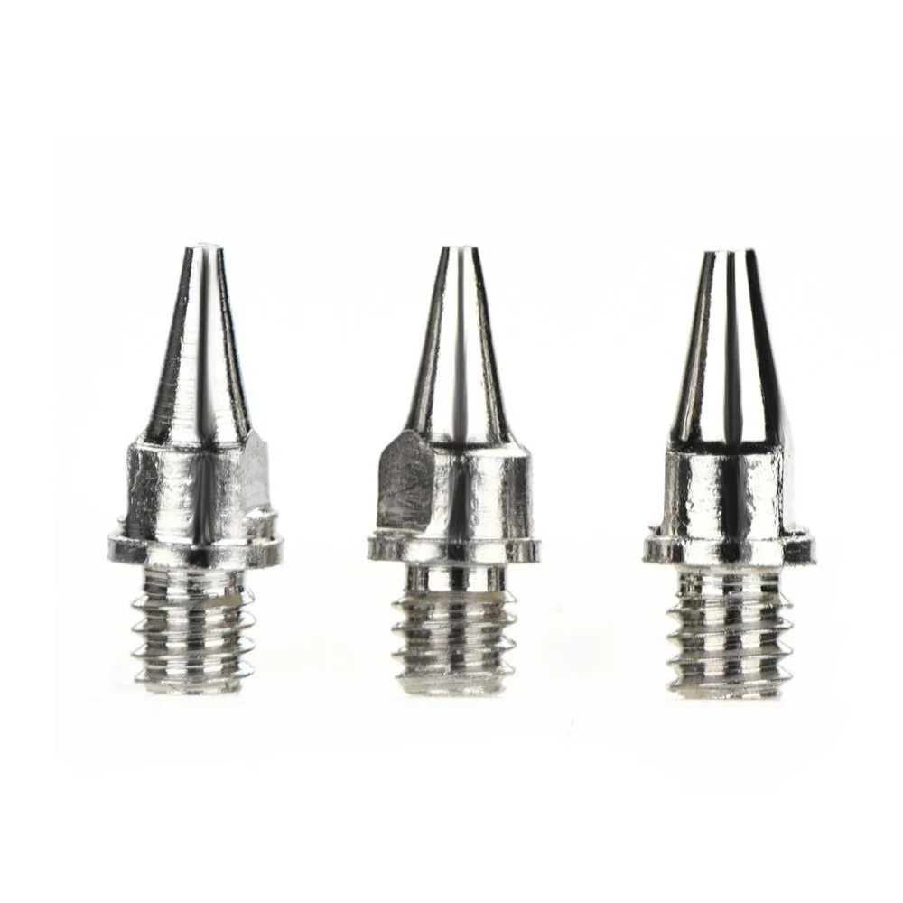 

5pcs 0.2/0.3/0.5mm Airbrush Nozzle Accessories Painting Machine Gravity Feed Part Fluid
