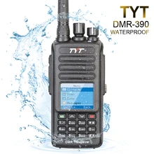 100% Brand New Original TYT Waterproof IP-67 UHF 400-480MHZ 5W DMR Portable FM Transceiver with Cable and Software
