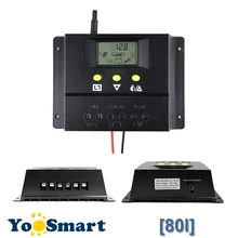 80A Solar charge controller 12V 24V 1000W 2000W solar panel LCD screen display PWM charging for off grid PV controller solar 80A Solar charge controller 12V 24V 1000W 2000W solar panel LCD screen display PWM charging for off grid PV controller solar