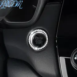 Автомобильный ключ зажигания кольцо переключателя украшения Обложка для Subaru XV Forester Outback датчик для Impreza XV BRZ Tribeca