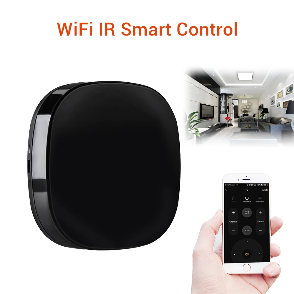 

A1 Smart Universal Remote Control IR WiFi Automatic RF Intelligent Remote Control Suitable for Alexa Google Assistant With APP