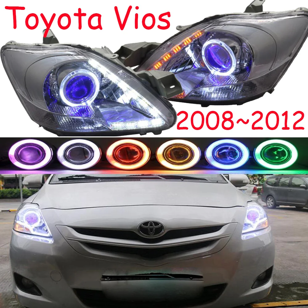2 шт. задний бампер противотуманный фонарь для VIOS фар 2008 ~ 2012 год автомобиль