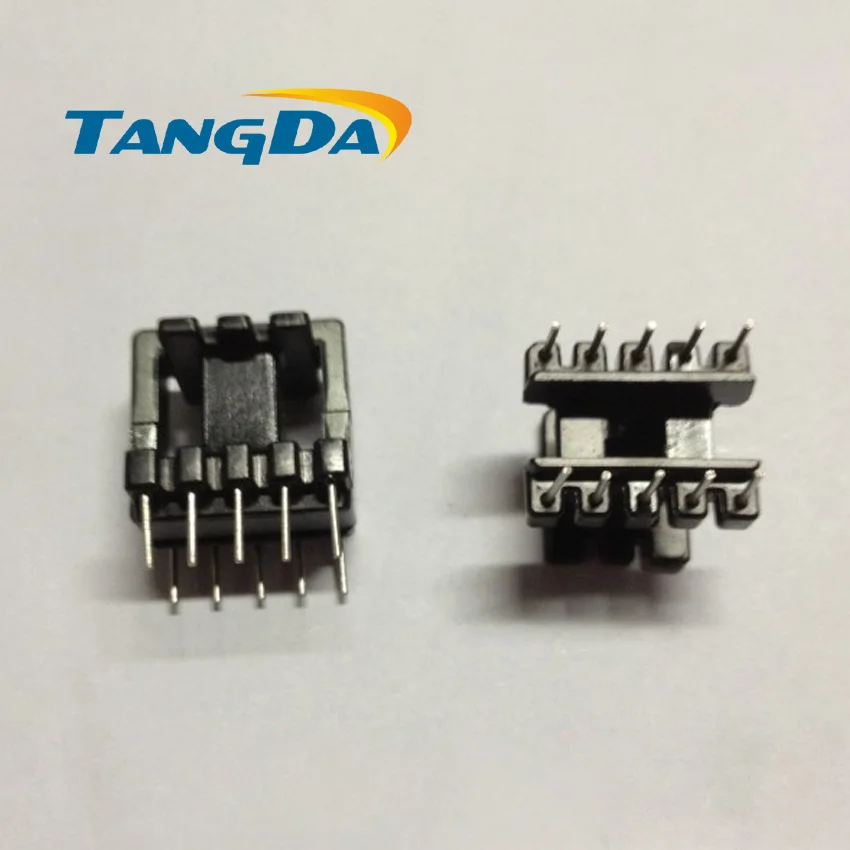 TANGDA ee16 core бобины EE Магнитная core+ Скелет мягкий, ферритов Магнитный Core 5+ 5pin 10 P smps rf Трансформаторы
