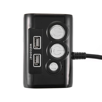 

Desktop Computer PC Case Power Supply on/off Reset Button Switch with Double USB and Audio Ports for Office Internet Cafes