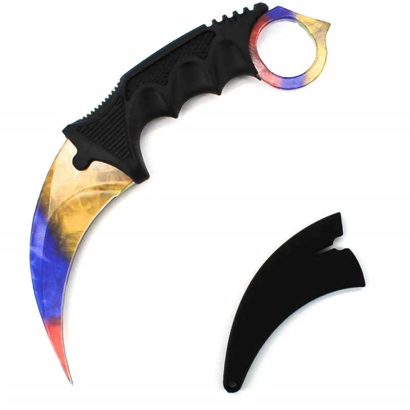 HS инструменты CSGO Karambit охотничий нож в стиле игры "Counter-Strike" выживания тактический коготь нож Карманный Самообороны обидный кемпинг инструмент