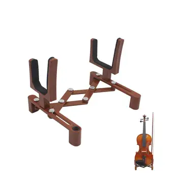 

Dragonpad Portable Adjustable Foldable Musical Instrument Stand Violin Stands with Bow Holder