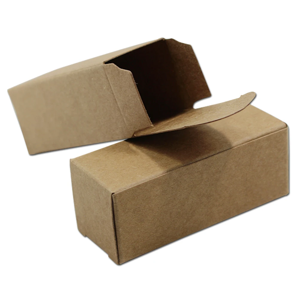 50pcs Small Brown Kraft Paper Cardboard Box Diy Craft Paperboard 50pcs Small Brown Kraft Paper Cardboard Box Diy Craft Paperboard Storage Gift Cosmetic Lipstick Packaging 6 Sizes In Bags Wring Supplies From Home