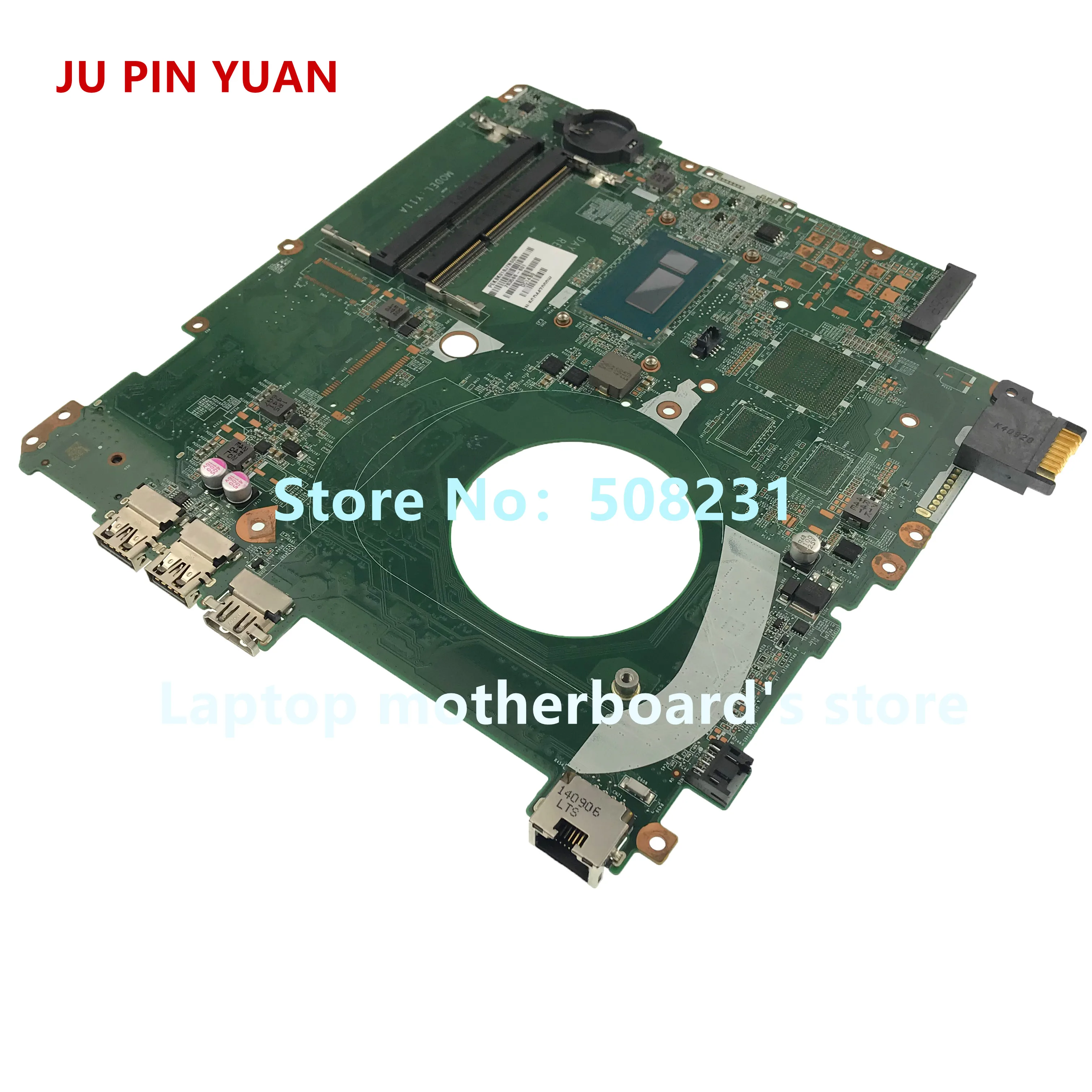 JU PIN юаней 930577-601 DCM40 LA-F031P материнская плата для hp ноутбука 14-BF 14-bf058TX Тетрадь PC 940 м X 2 ГБ i5-7200U полностью протестированы