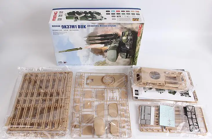 1/35 весы комплект с роботизированной системой ПВО KingTair militaryроссийский 9K37M1 Бук